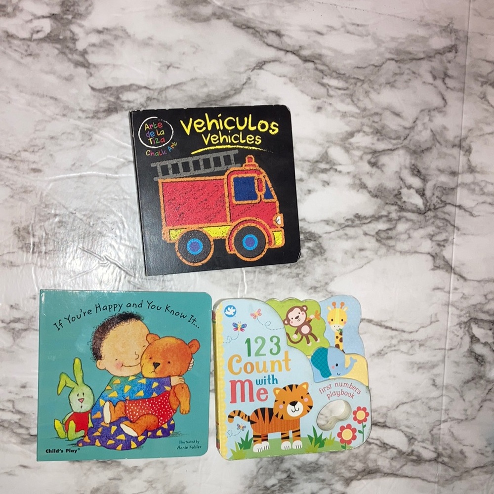 3 Toddler books